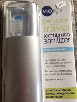 Vio Light Personal Travel Toothbrush Sanitizer