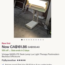 Desk Lamp Light Therapy 