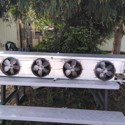 This Is A Four Fan  Evap.  Unit For A Walk-in Cooler Or Freezer