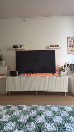 White TV Stand