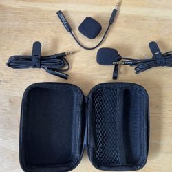 Lavalier Lapel Wired Microphone 3.5mm Mic