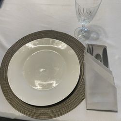 200 Silver Napkins