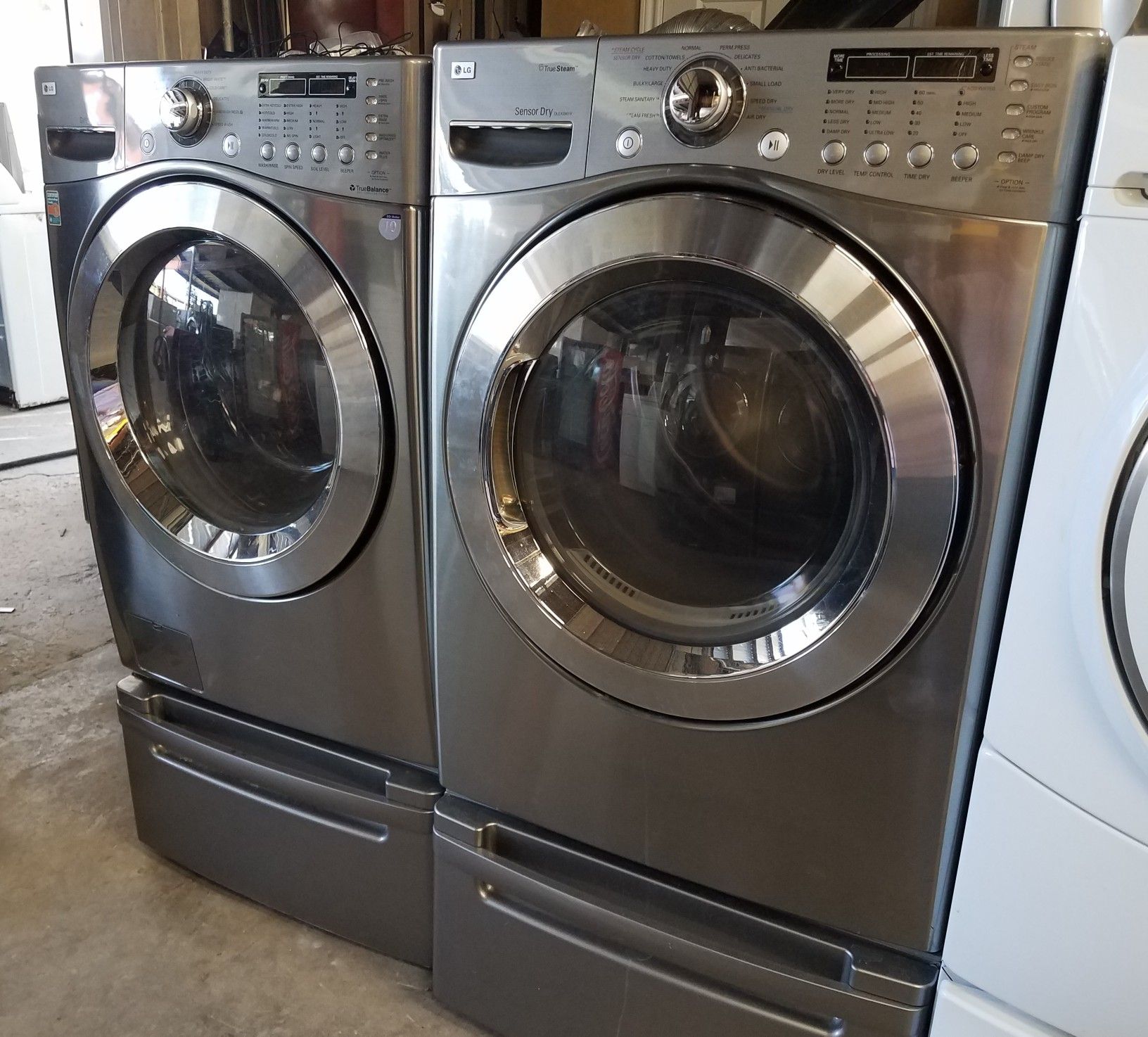 Washer n electric dryer set