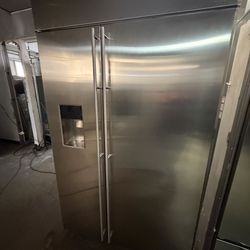 48” GE MONOGRAM BUILT IN STAINLESS STEEL REFRIGERATOR