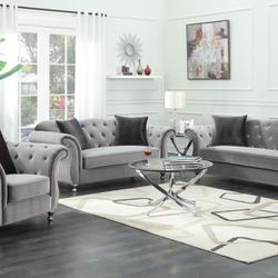 Sofa, Loveseat, Chair, Couch, Lounge Living Room Set, Home Furniture