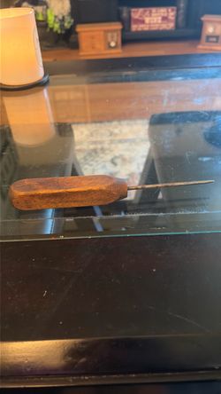 Vintage Wood Handle Awl Tool