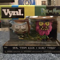 Funko VYNL Rick & Morty Seal Team Rick + Scary Terry (New in Box)