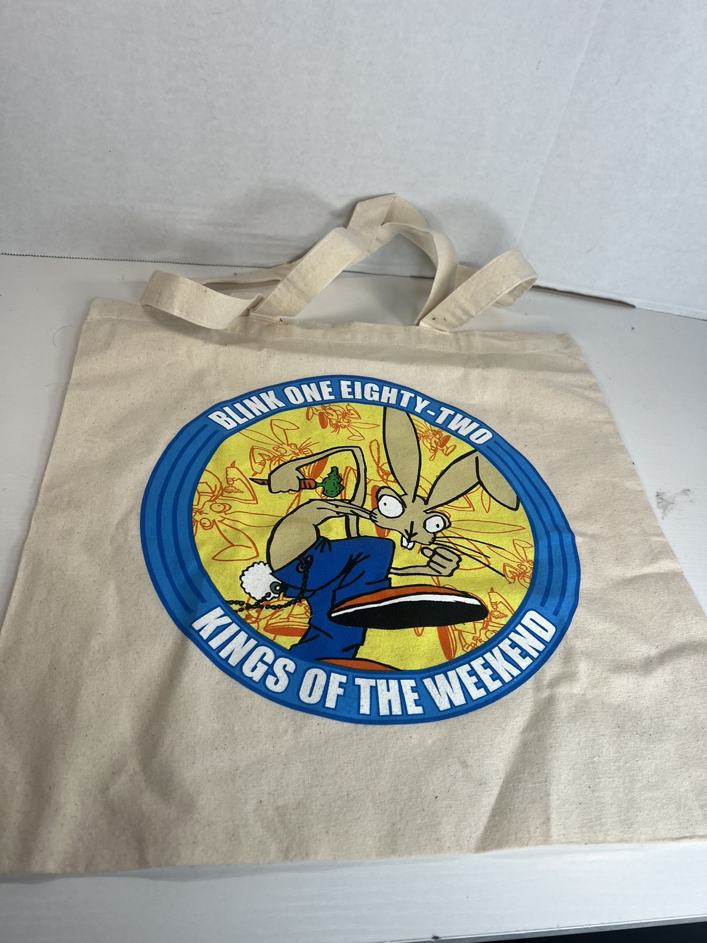 Blink One Eighty Two Kings Of The Weekend Canvas Tote Bag