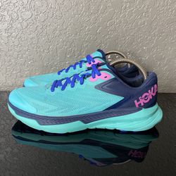 Hoka One One Clifton 8 Women's Size 10B Running Walking Atheltic Shoes Blue