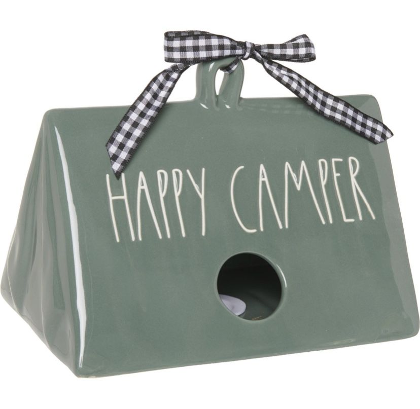 Rae Dunn Happy Camper Tent $25