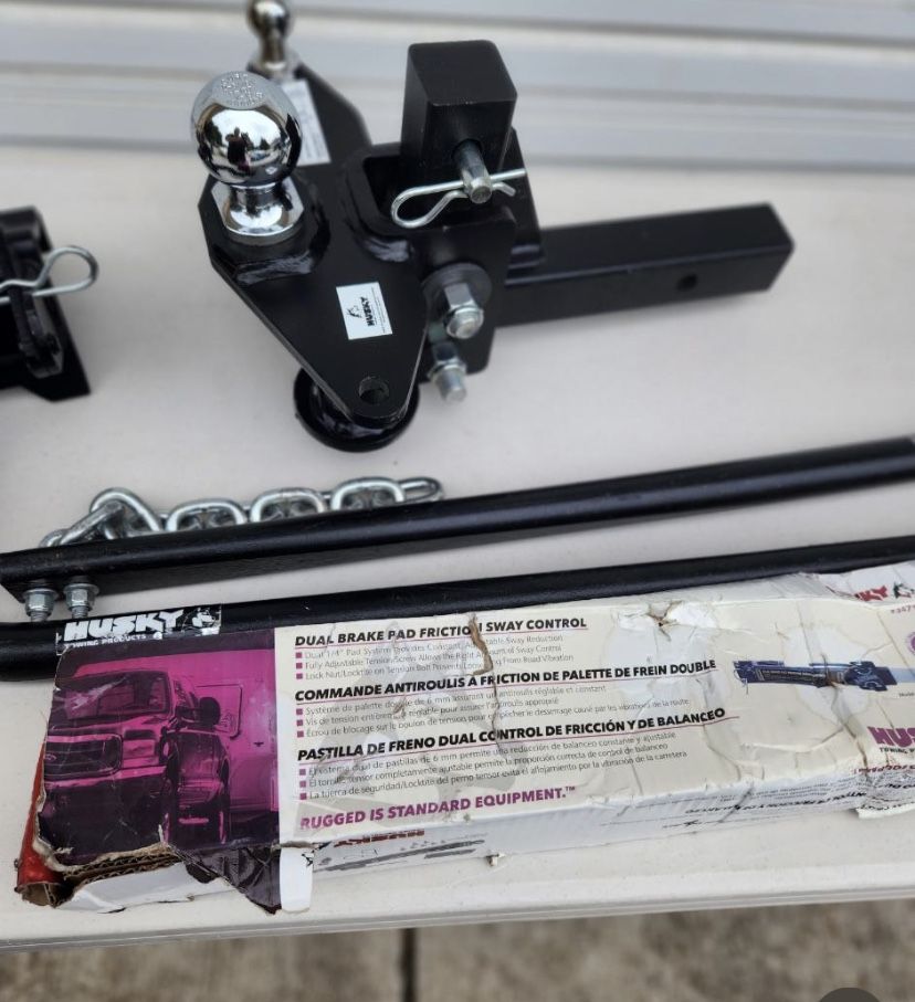 Husky Trailer Hitch Sway Control Kit Set Up