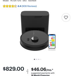 Bobsweep- Dustin Self Emptying Vacuum Robot