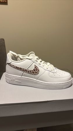 Air Force ones white widow zebra stripe