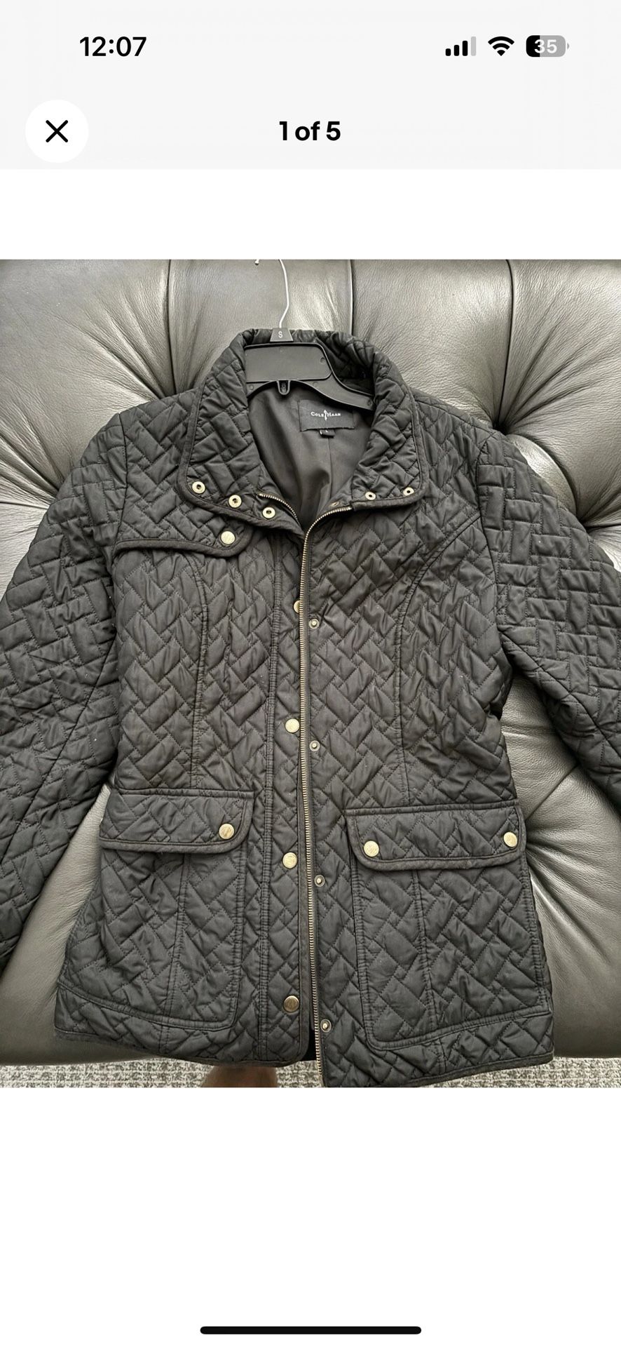 Calvin Klein Women’s Quilted Jacket - L