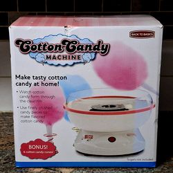 BACK TO BASICS COTTON CANDY MACHINE - EXCELLENT WORKING CONDITION