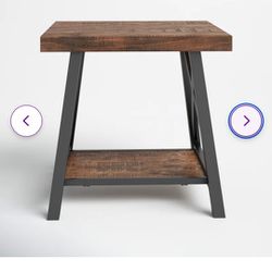 End Table with Storage

