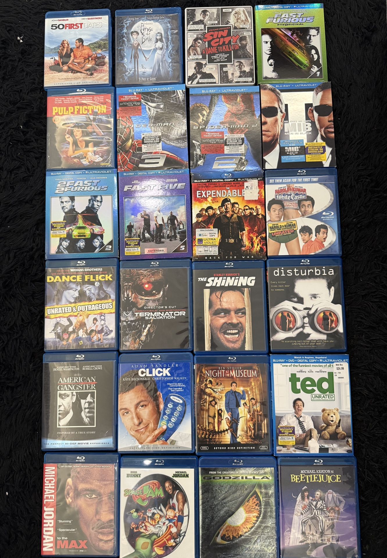 Blu Ray Movies 3 For 30