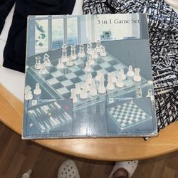 Chess/ Checkers/ Backgammon Set 