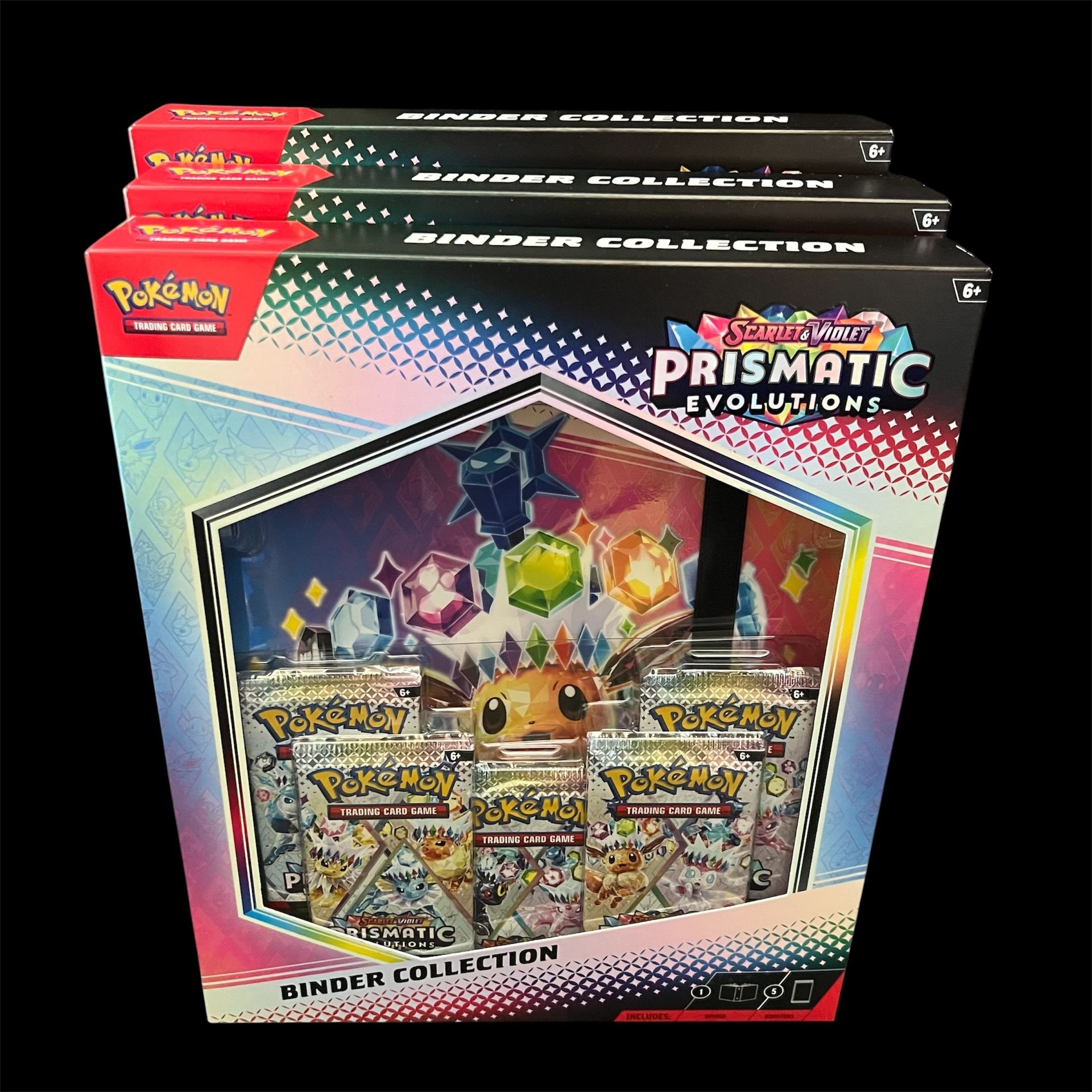 Pokemon Prismatic Evolutions Binder Collection