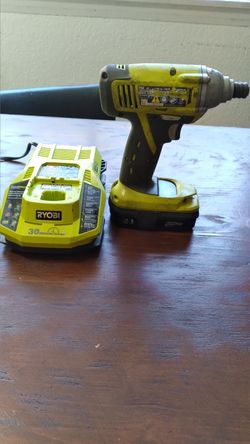 Ryobi compact drill and charger