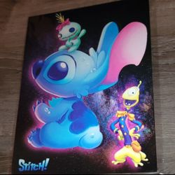 Stitch 3D Holographic Lenticular Poster