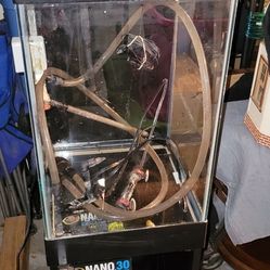 15g Vertical Fish Aquarium & Stand