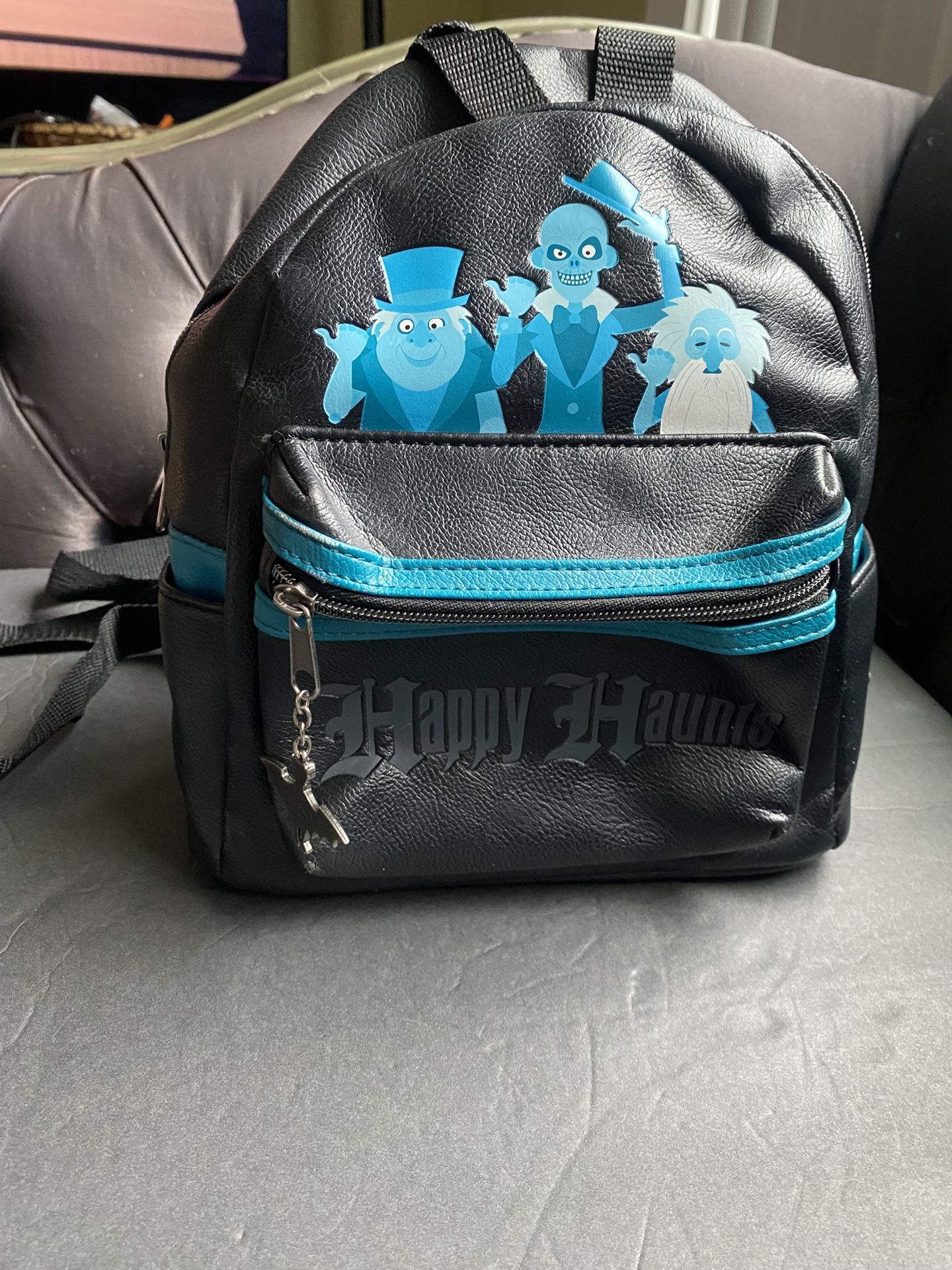 LOUNGEFLY DISNEY THE HAUNTED MANSION HITCHHIKING GHOSTS MINI BACKPACK
