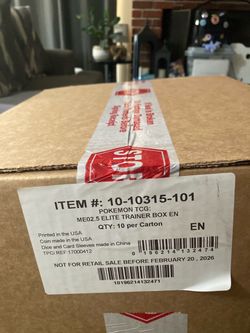 Pokémon Ascended Heroes ETB Sealed Case
