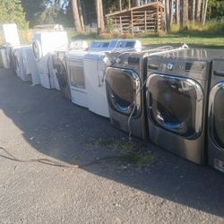 Selection Of Washer And Dryer Sets Toploads, Frontloads From 300.00 