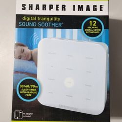 Sharper Image Digital Tranquility Sound Soother Machine