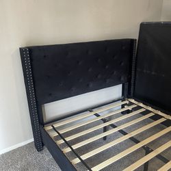 Bed Frame Mattress And Box spring 
