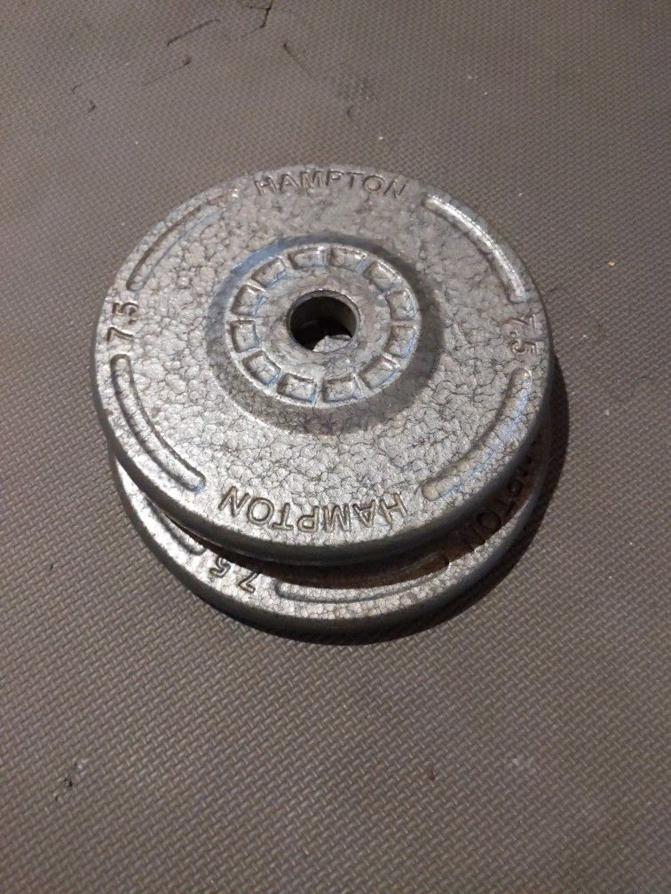 7.5 lb 1" Weight Plates