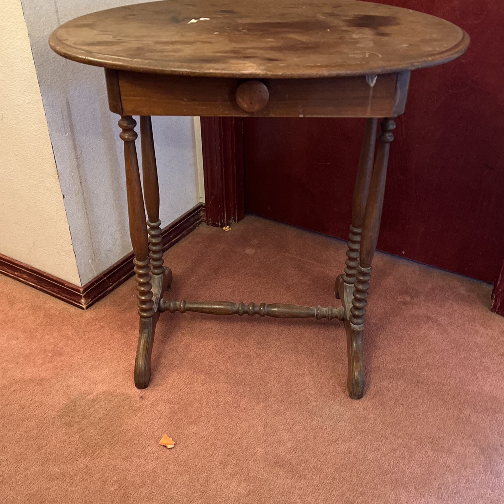 antique table
