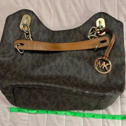 MK brown purse