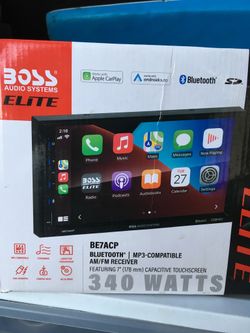 Boss Elite BE7ACP Car Stereo With Touch Screen Display Navigation & Media Player
