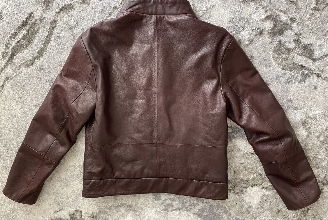 Leather Biker Jacket Brunello Cucinelli XS 4