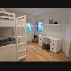 Restoration Hardware Avalon Trundale Bed And Desk 