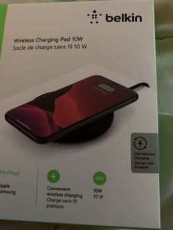 Wireless charger for any iPhone or Android. Breaks new