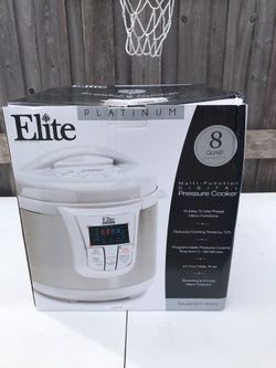 Elite Platinum Series 8  Digital Pressure Cooker