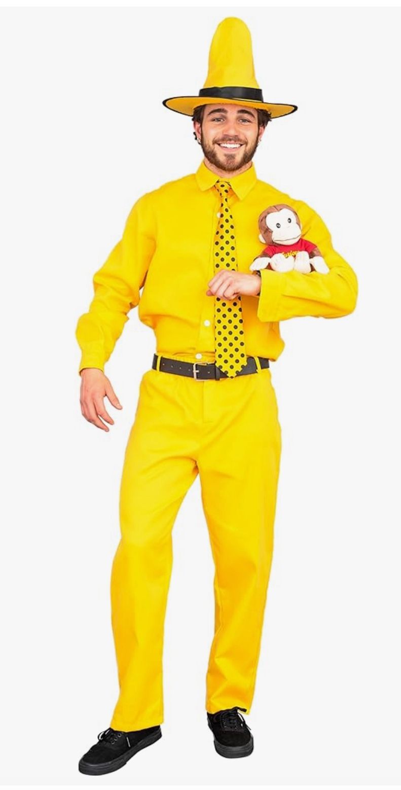Man In The Yellow Hat DELUXE Costume Set