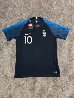 Nike France FFF #10 Soccer Jersey