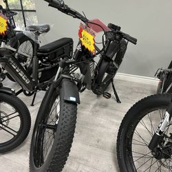 TST Defender 26” Fat Tire E-bike