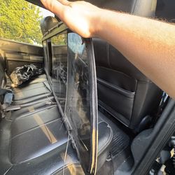 2011-2016 f250 rear powered glass