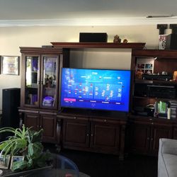Entertainment Center Cabinet And Shelves 