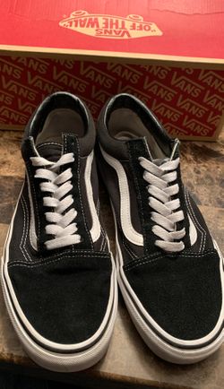 VANS OLD SKOOL shoes Black/White Men’s size 9.5 women’s size 11