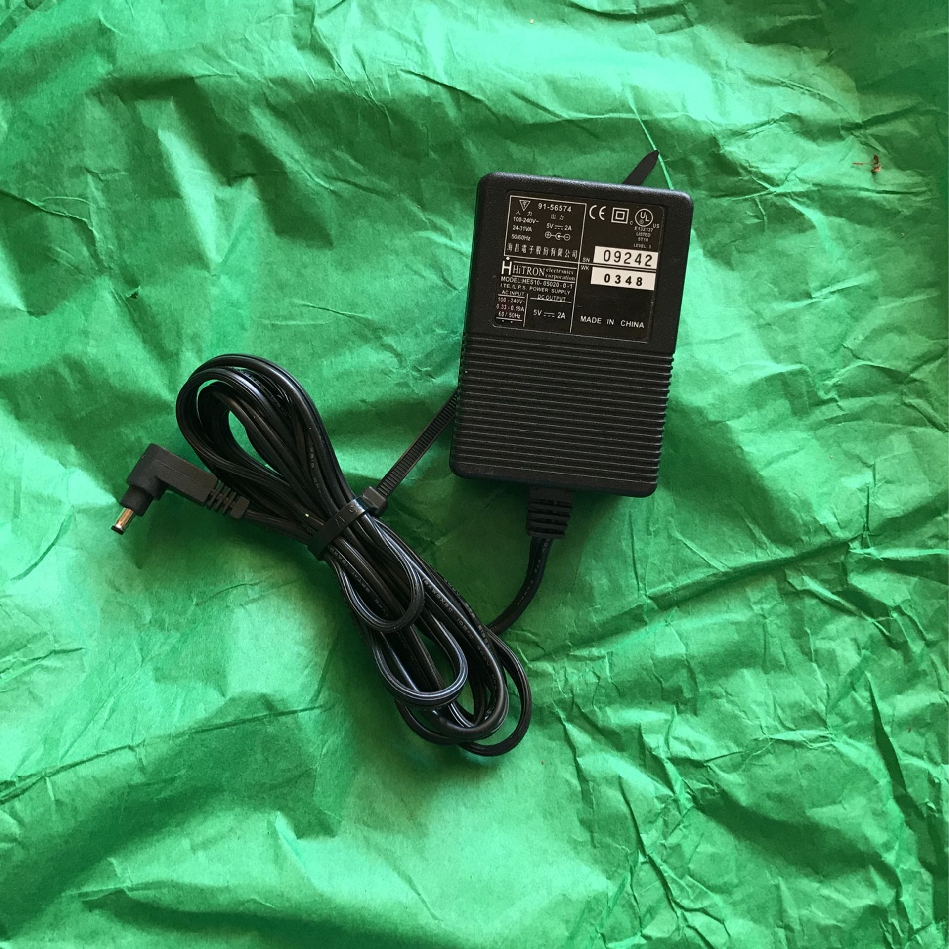 Hitron Power Supply Model HES10-05020-0-1 AC/DC 5V Output