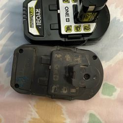 RYOBI 18v Battery 