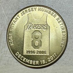 Kobe Bryant Memorabilia Coin