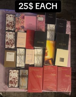 25$ Fragances Men/Women
