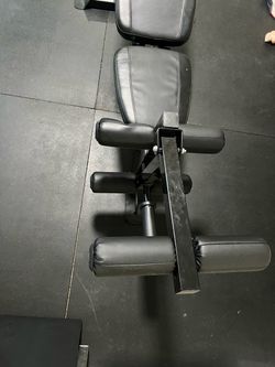 Marcy Adjustable Bench with Leg Extention